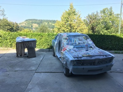 Pripravljeni okvirji in ostalo za barvanje